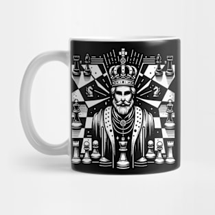 King In Chess Game Streetwear For Chess Players Mug